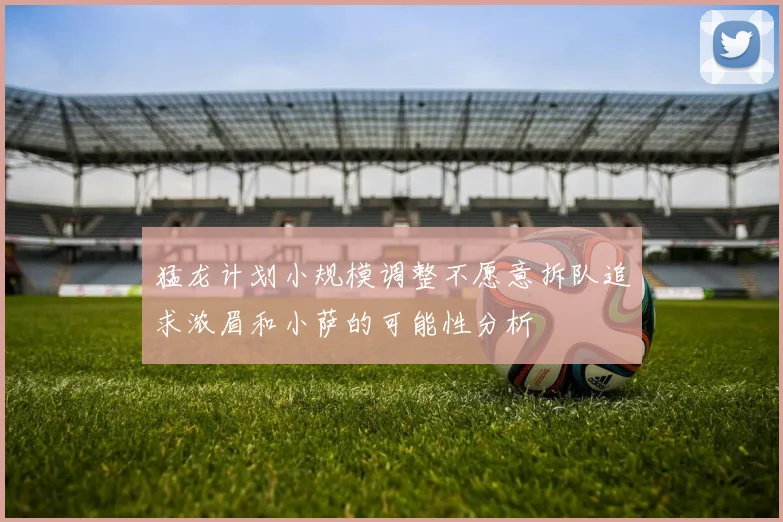 猛龙计划小规模调整不愿意拆队追求浓眉和小萨的可能性分析