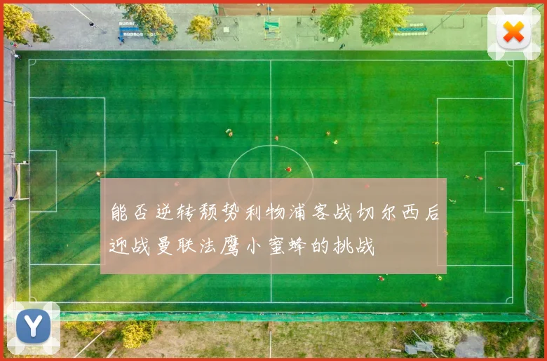 能否逆转颓势利物浦客战切尔西后迎战曼联法鹰小蜜蜂的挑战